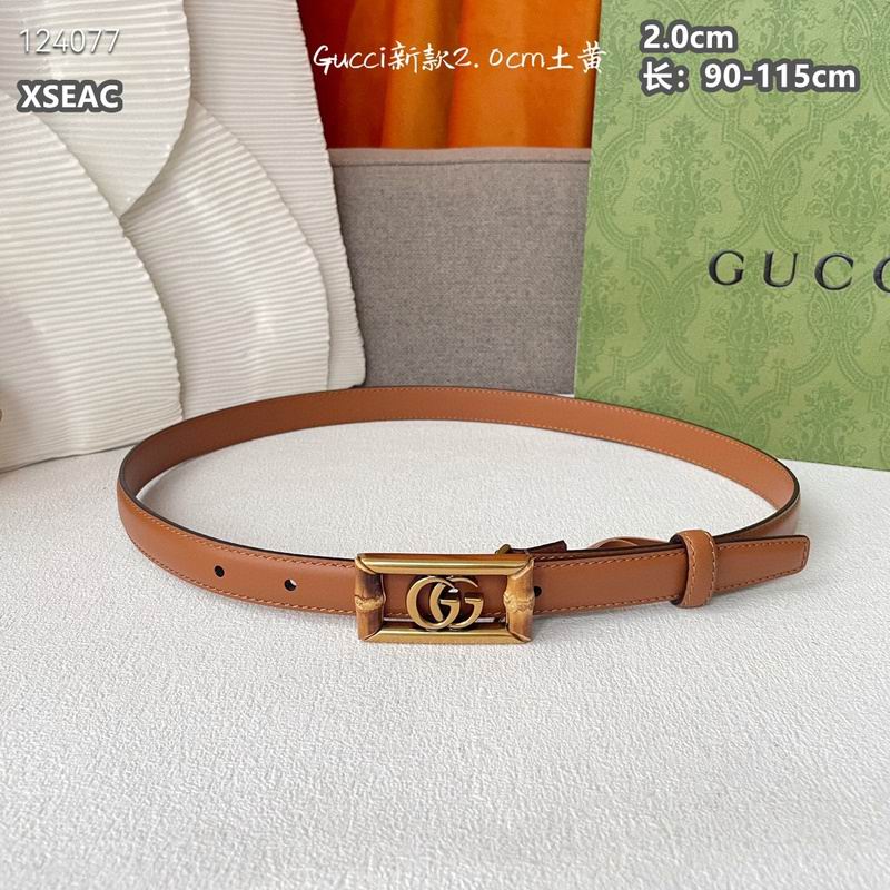 Gucci belt 20mmX90-115cm 8L19